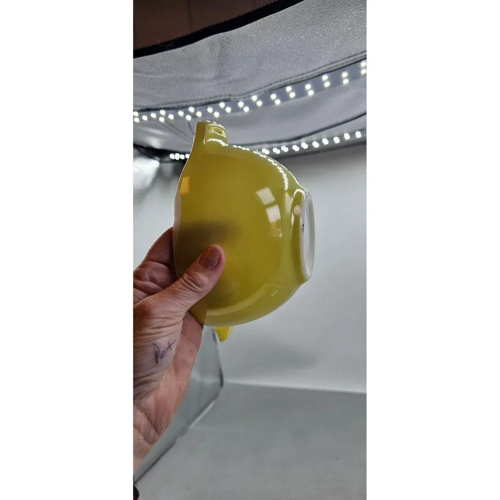 Vintage Pyrex 441 Yellow Cinderella Mixing Bowl 1.5 Pint Small Nesting Bowl USA